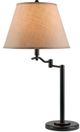 Cal® Lighting & Accessories Dana Beige/Dark Bronze Table Lamp-0