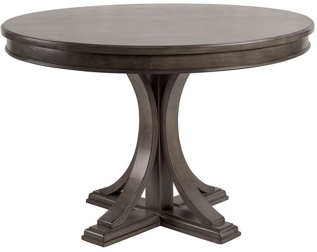 Olliix by Madison Park Signature Grey Helena Round Dining Table-0