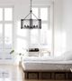 Cal® Lighting & Accessories Luton Cage 6-Light Iron Metal Chandelier-3