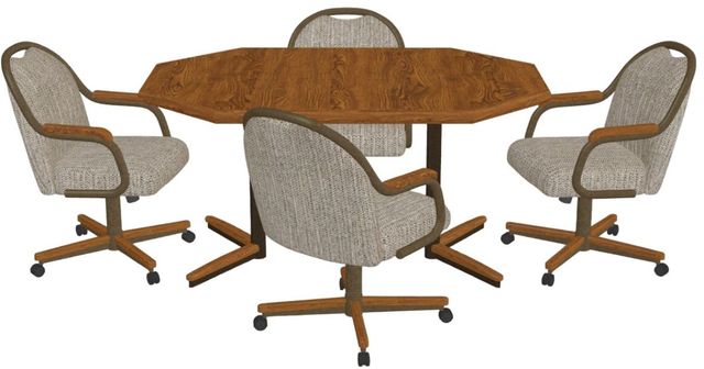 Chromcraft™ Customizable Medina Hansford 5-Piece Dining Set-3