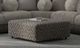 Catnapper Rendezvous Umber Castered Cocktail Ottoman-1
