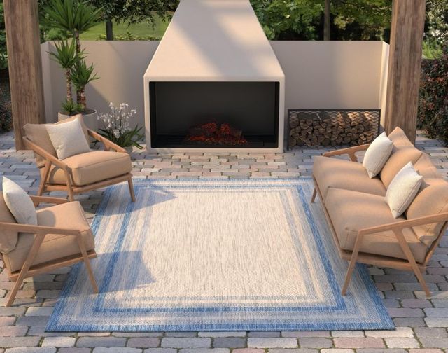 KAS Rugs Provo 5'x7' Style 1 Area Rug-1
