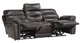 Mazin Furniture Lance Brown Power Double Reclining Sofa-2