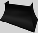 Vent-A-Hood® Designer Series 60" Black Wall Mounted Range Hood-4