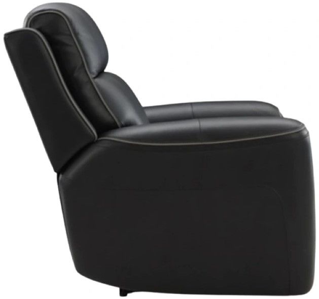 Signature Design by Ashley® 5Z-Comfort Onyx Power Recliner with Adjustable Headrest-4