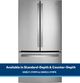 GE® 36" 21.9 Cu. Ft. Fingerprint Resistant Stainless Steel Counter Depth French Door Refrigerator-3