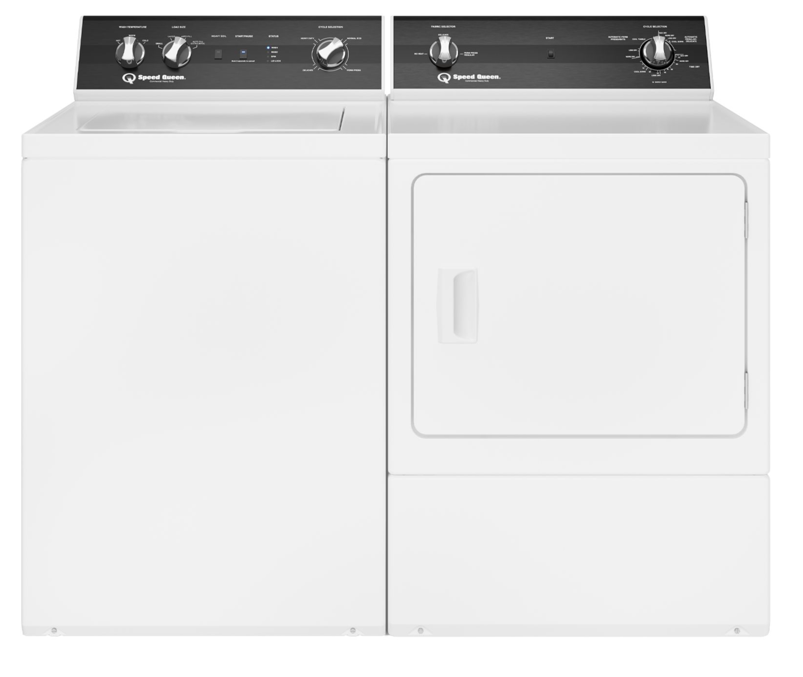 Speed Queen® White Laundry Pair | Alabama Appliance