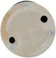 Sagebrook Home Cotton/Navy Blue Pillar Candle Holder-3