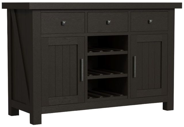 Flexsteel® Lattice Ebony Buffet-0