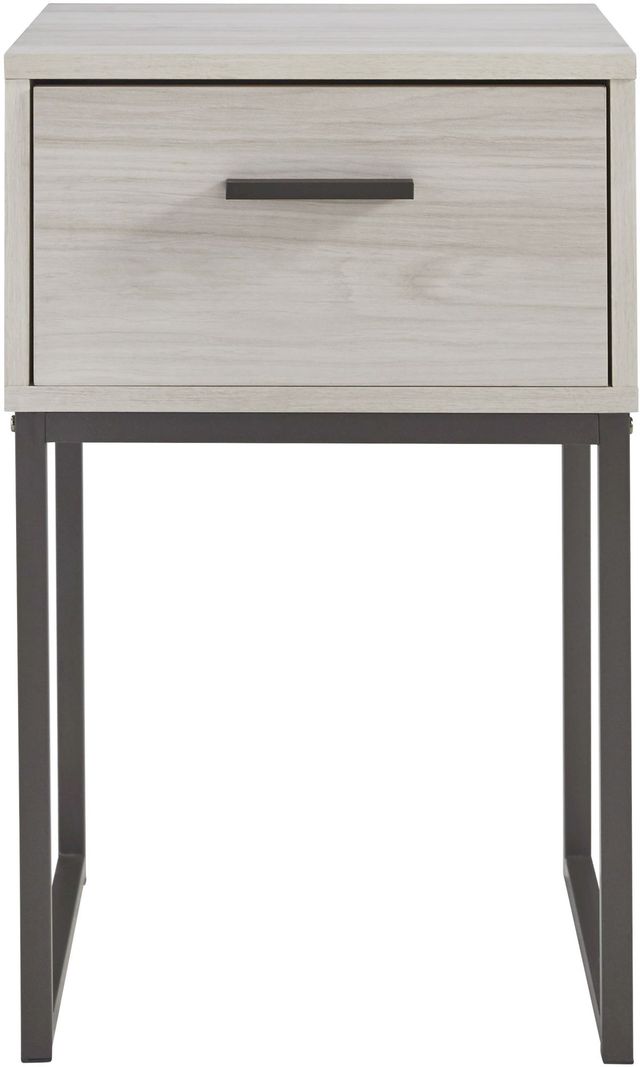 Signature Design by Ashley® Socalle 4-Piece Natural Twin Panel Headboard Set-3