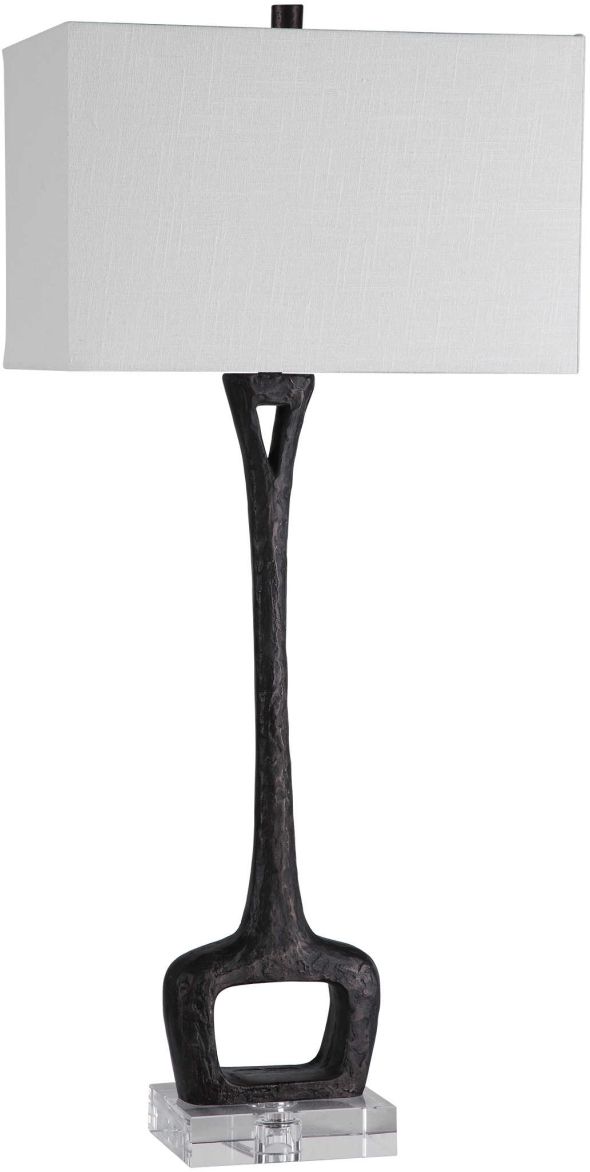 Uttermost® Darbie Black Table Lamp-0
