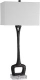 Uttermost® Darbie Black Table Lamp-0