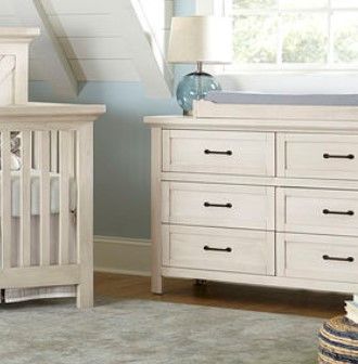 Westwood Design Westfield Brushed White Youth Dresser-1