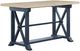 Steve Silver Co. Darcy 7-Piece Midnight Blue/Natural Counter Height Dining Set-2