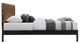 Meridian Furniture Abigail Cognac/Black King Upholstered Panel Bed-2