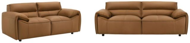 Coaster® Buxton 2-Piece Orange Living Room Seating Set -0