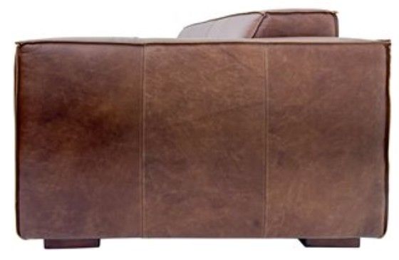 YHD Cameron Chestnut Brown Leather Sofa-3