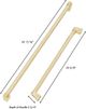 ZLINE Autograph Edition 30" Polished Gold Refrigerator Handles-1