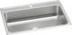 Elkay Celebrity® Brushed Satin 31" x 22" 1-Hole Single Bowl Drop-in Sink-0