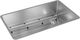 Elkay Crosstown® 3-Piece Polished Satin 31-1/2" x 18-1/2" x 9" Single Bowl Undermount Sink Set-0