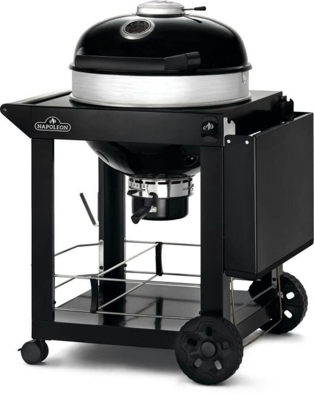 Napoleon PRO 46" Black Portable Charcoal Grill-3