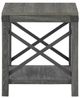American Wholesale Furniture Bayfield Gray End Table-1