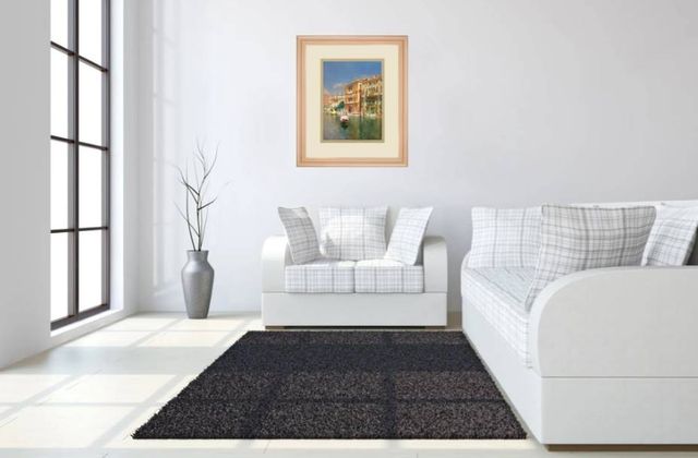 Classy Art The Grand Canal, Venice by Rubens Santora Wall Art-3