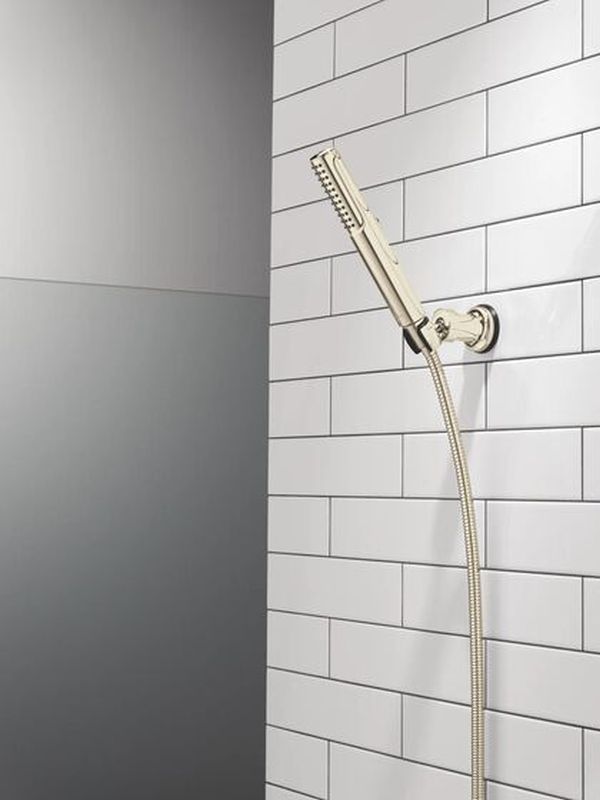 Delta Universal Showering Components Lumicoat® Polished Nickel 2-Setting Wall-Mount Hand Shower with ProClean™ Spray-2