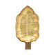 A & B Home Brown/Gold Plate-1