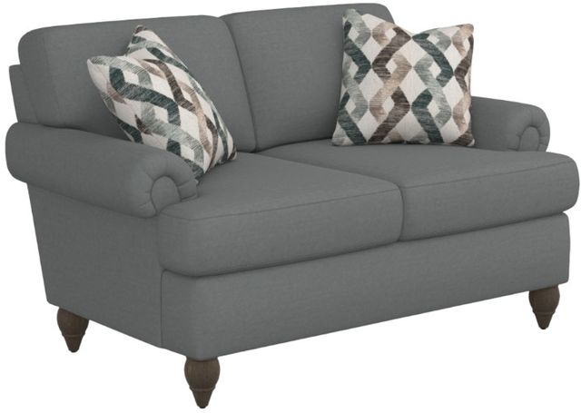 Flexsteel® Customizable Moxy Round Turned Leg Loveseat-1