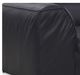 Moe's Home Collection Form Signature 4-Piece Vantage Black L-Shaped Modular Leather Sectional-4