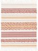 Surya Yemaya Rose 50"x60" Throw Blanket-1
