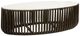 Stylecraft Jackobean White Coffee Table with Brown Base-0