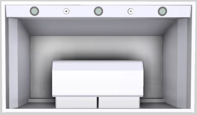 Vent-A-Hood® Designer Series 42" White Wall Mounted Range Hood-3