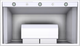 Vent-A-Hood® Designer Series 42" White Wall Mounted Range Hood-3