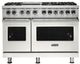 Viking® 5 Series 48" Pure White Pro Style Dual Fuel Range-0