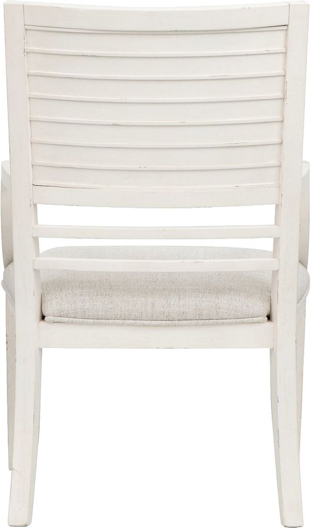 Magnussen Home® Echo Isles 2-Piece Sea Pearl Dining Arm Chair Set with Upholstered Seat and Back-3