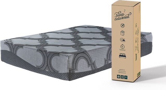 Sierra Sleep® by Ashley® 1100 Hybrid Firm Tight Top Queen Mattress in a Box-2