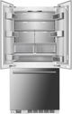 FORNO® Rivestito 36" 15.5 Cu.Ft. Stainless Steel Built-In French Door Refrigerator-1