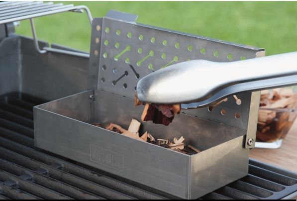Weber® Stainless Steel Smoker Box-2