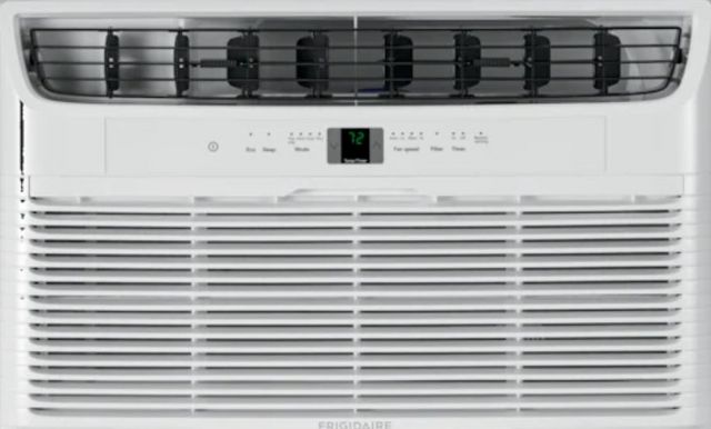 Frigidaire® 10,000 BTU White Built-In Room Air Conditioner with Supplemental Heat-1