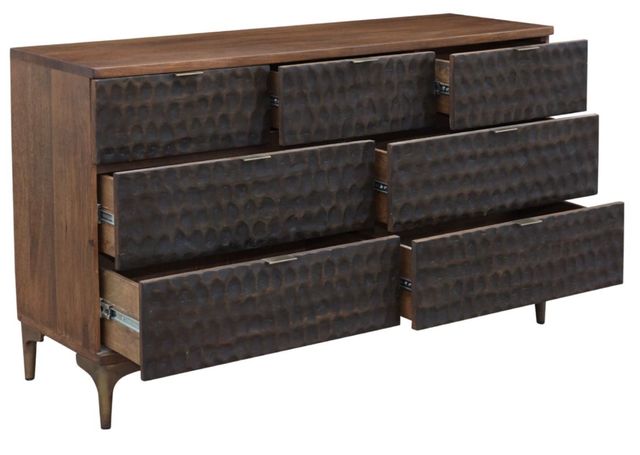 Home Trends & Design Santa Cruz Antique Bronze Dresser-2