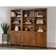 Archbold Furniture Customizable 2 West 48" x 72" Bookcase with Doors-1