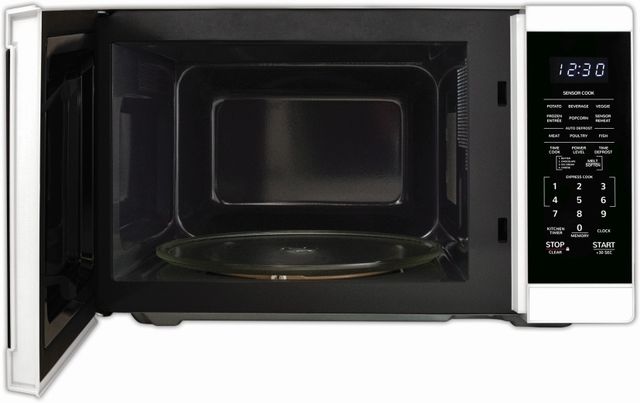 Sharp® Carousel® 1.4 Cu. Ft. White Countertop Microwave-2