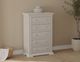 International Furniture Direct Terra Vintage White Chest-2