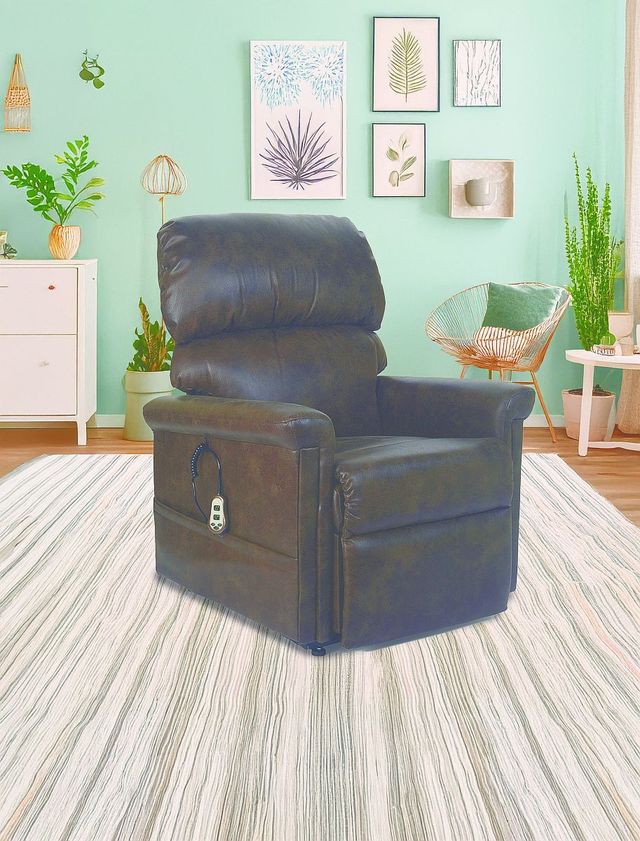 UltraComfort™ Austin Graphite Medium Power Lift Recliner-3