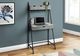 Monarch Specialties Inc. 32"L Grey and Black Metal Computer Desk-2