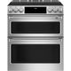 Café™ 30" Stainless Steel Slide In Double Oven Induction Range-0