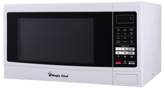 Magic Chef® 1.6 Cu. Ft. White Countertop Microwave-1