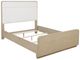 Coaster® Ladera Cream/Light Elm Queen Panel Bed -1
